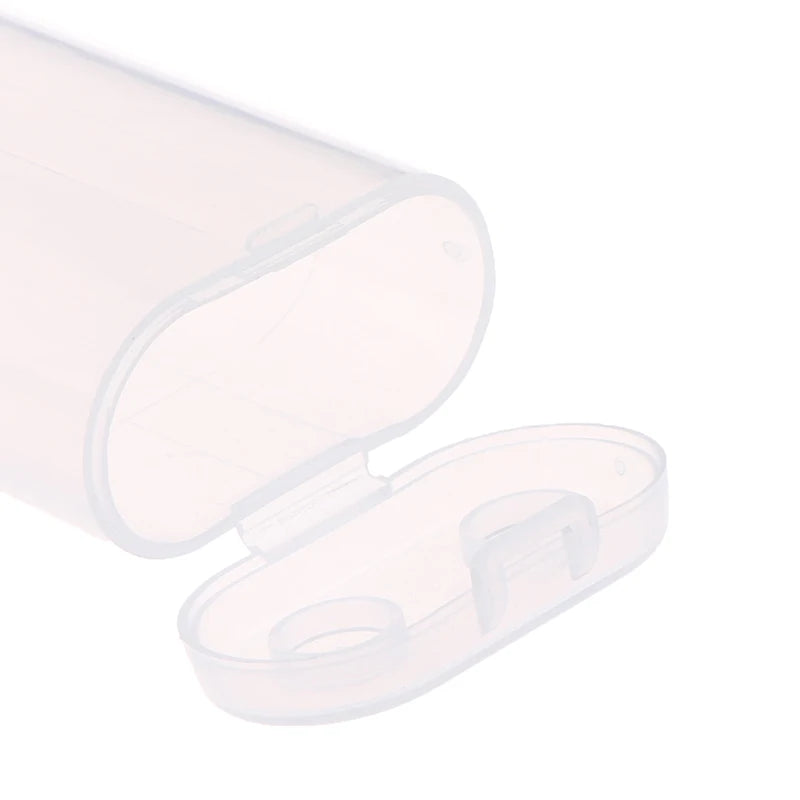 18650 Battery Storage Case – Clear Waterproof Holder, 2-Cell