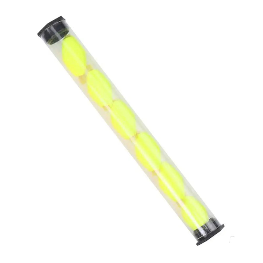 6PCS Fluorescent Orange/Yellow Fly Fishing Tube Float Foam Strike Indicators High Visibility Oasis Select