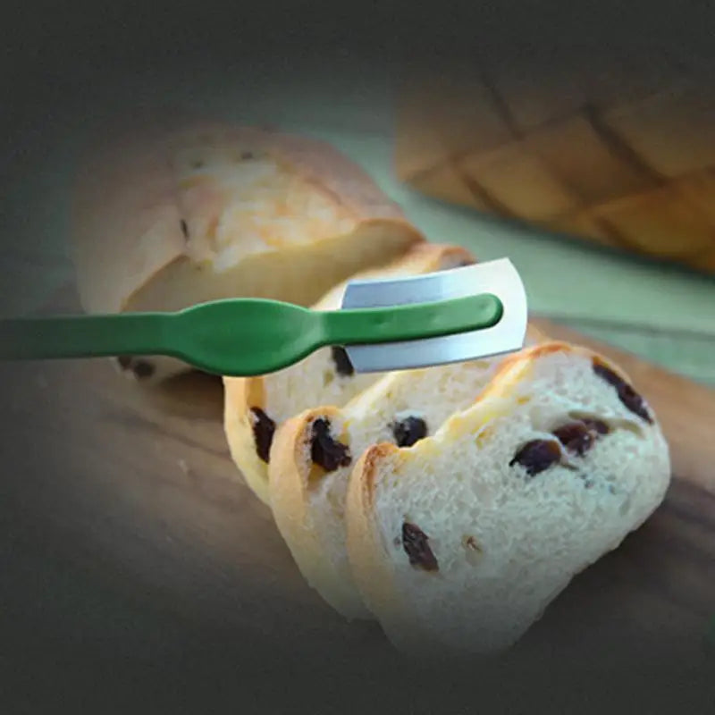 Plastic Bread Lame Tools Pastry Scraper Bread Knife/Slicer/Cutter Dough Breads Scoring Lame with Blades and Cover Oasis Select