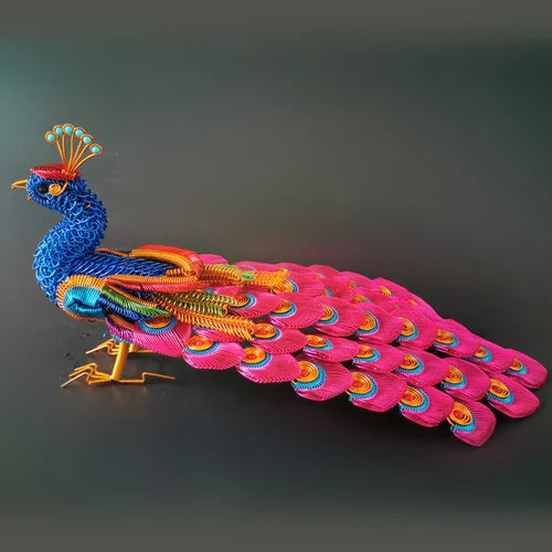 Pure handicraft peacock Phoenix living room decoration wine cabinet decoration home decoration decoration Oasis Select 2