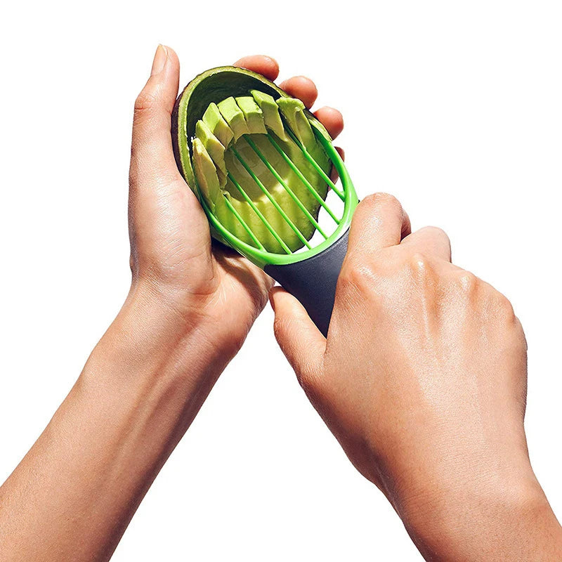3-in-1 Avocado Slicer, Corer & Peeler – Kitchen Gadget Avocado Slicer Tool Oasis Select