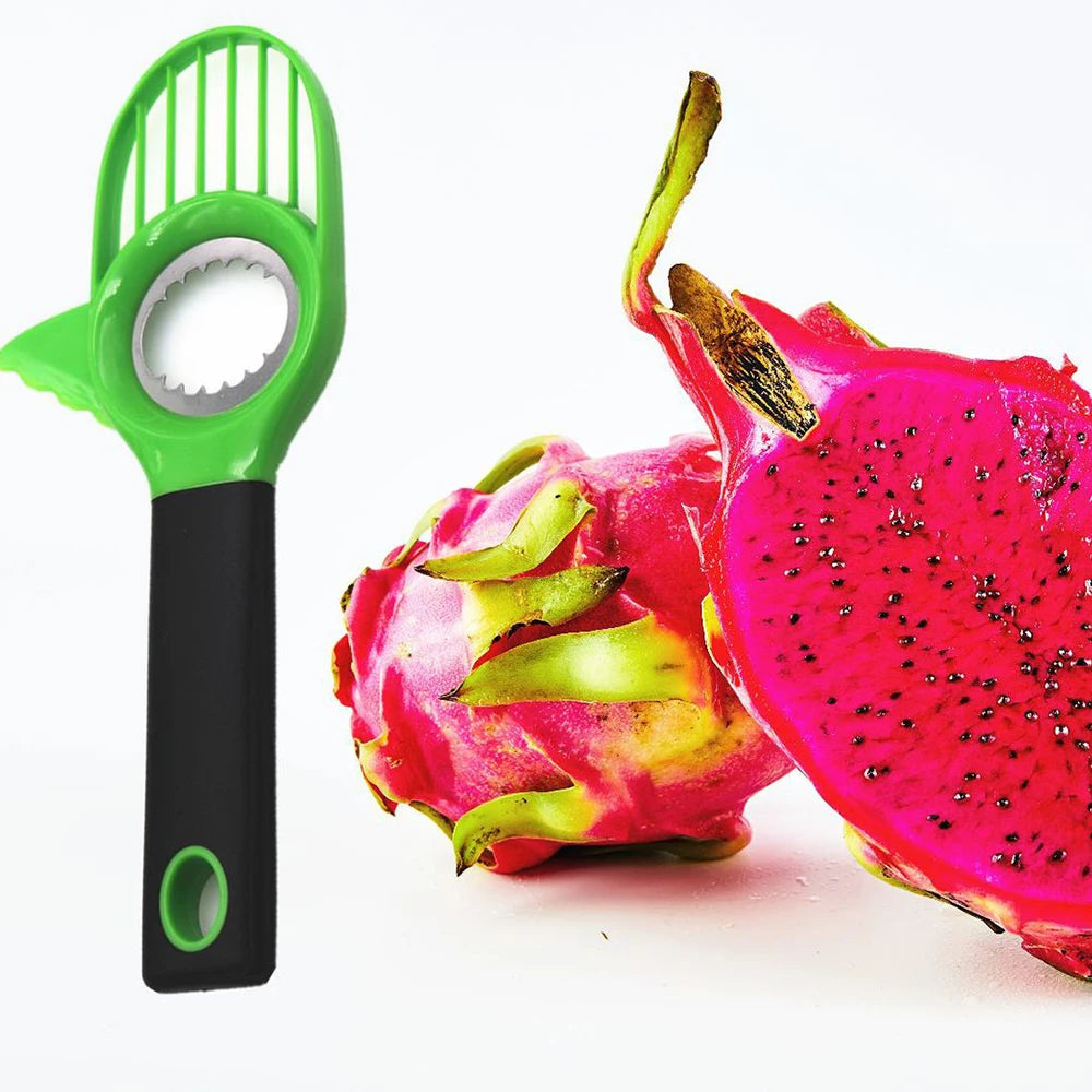 3-in-1 Avocado Slicer, Corer & Peeler – Kitchen Gadget Avocado Slicer Tool Oasis Select