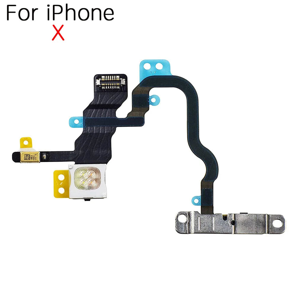 Power On/Off Button Flex Cable for iPhone X XR XS Max