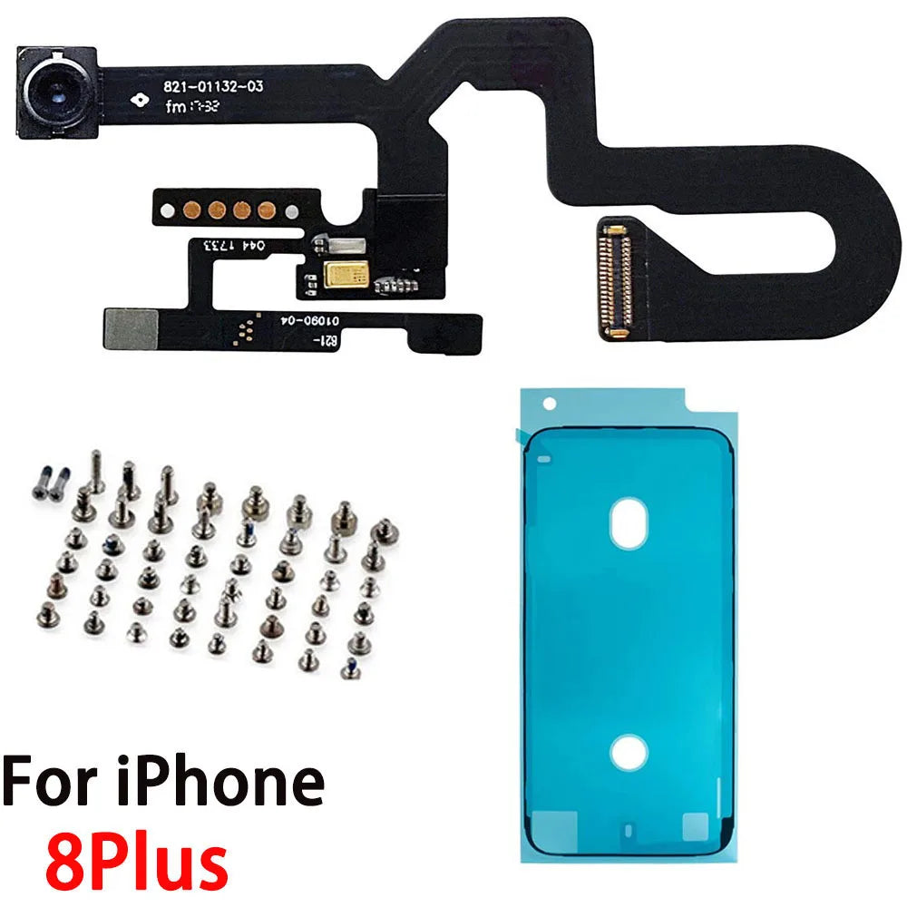 iPhone 7 8 Plus Front Camera Flex Cable Replacement Kit + Screws
