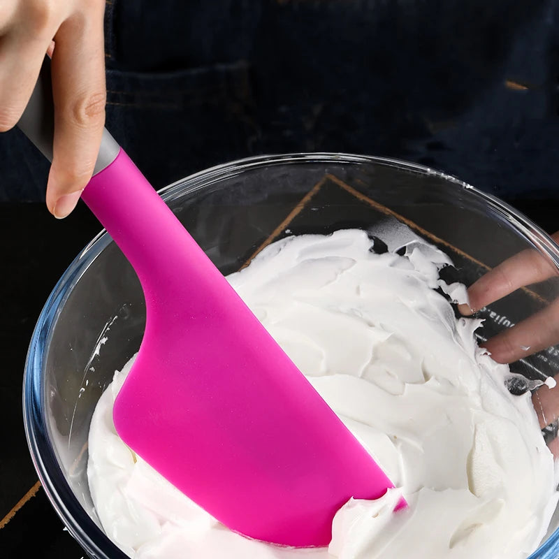 Silicone Cake Spatula & Butter Scraper – Baking Tool Silicone Baking Spatula Oasis Select