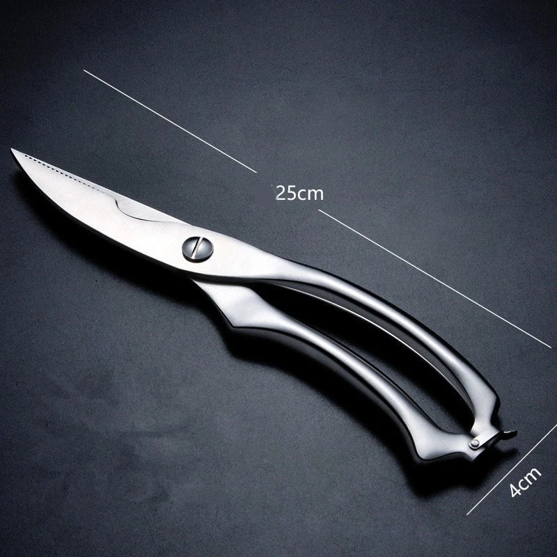 Stainless Steel Kitchen Shears – Poultry Bone & Meat Scissors Kitchen Shears Oasis Select