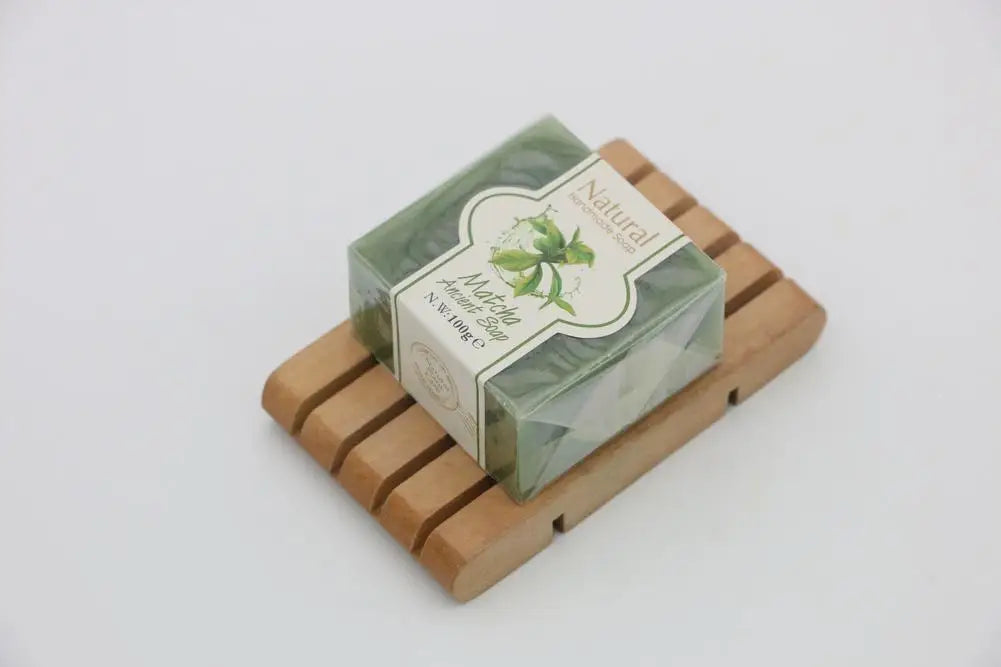 Natural Handmade Soap Bamboo Charcoal Oil Control Facial Cleaning Soap Chamomile Volcanic mud Hydrating Exfoliating Bath Soap Oasis Select Tea Tree China Mainland