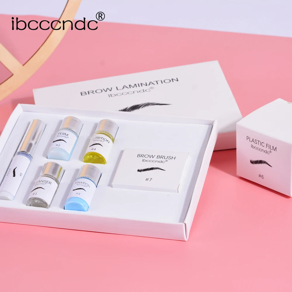 Professional Lash And Brow Lamination Kit Supplies With Brush Eyebrow Lifting Perming Cream Brow Wrap Semi Permanent Keratina Oasis Select