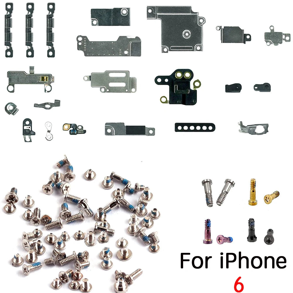 iPhone 6–11 Pro Max Internal Metal Bracket & Screw Set