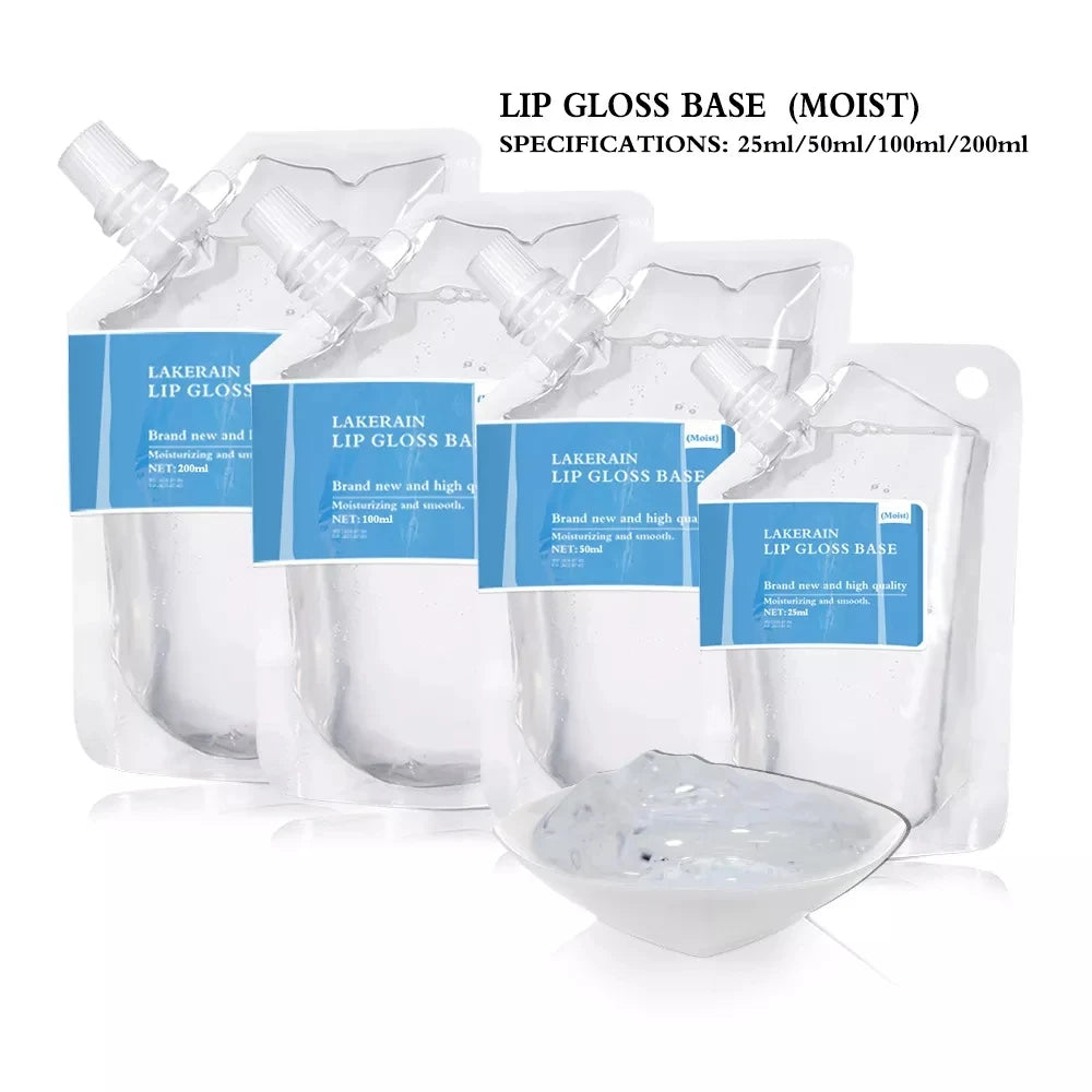 Clear Lip Gloss Base Oil for DIY Lip Gloss Making Raw Material Gel Non-Stick Moisturizing Base Liquid Lipstick Vegan Wholesale Oasis Select