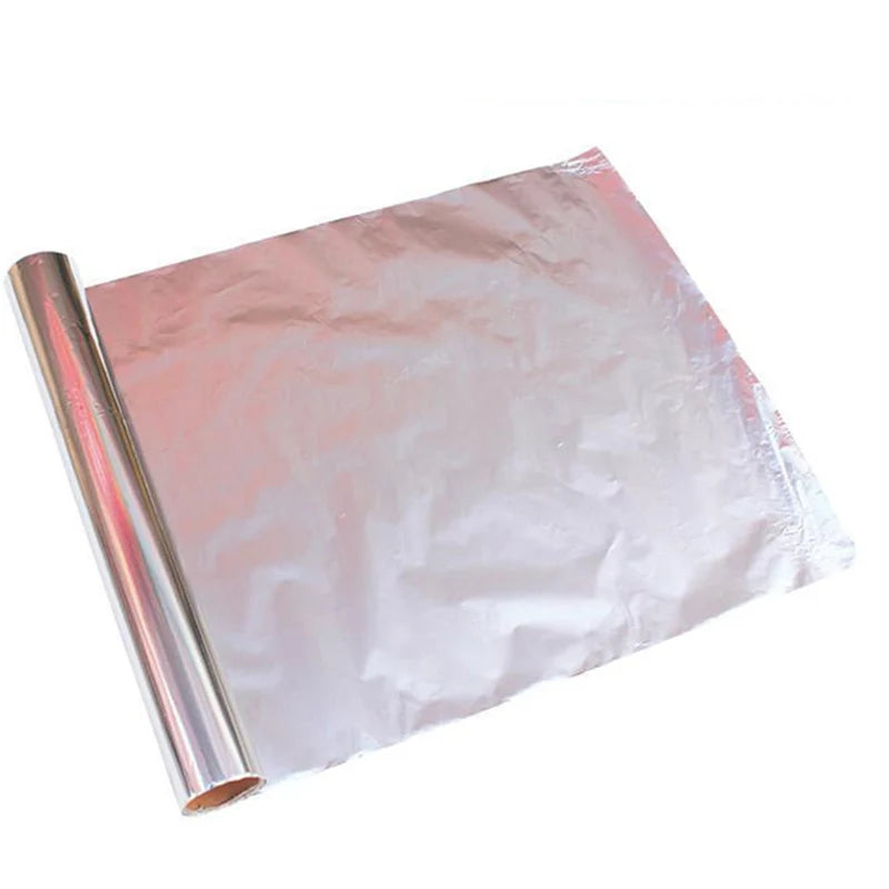 5m Non-stick Mat Baking Tool 20m Aluminum Foil Thickening BBQ Paper Roll Wrapper Grill Roasting Baking Accessory Cream Butter Oasis Select