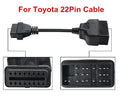 Toyota 22-Pin to OBD2 16-Pin Diagnostic Adapter Cable Diagnostic Adapter Cable Oasis Select for Toyata 22 pin