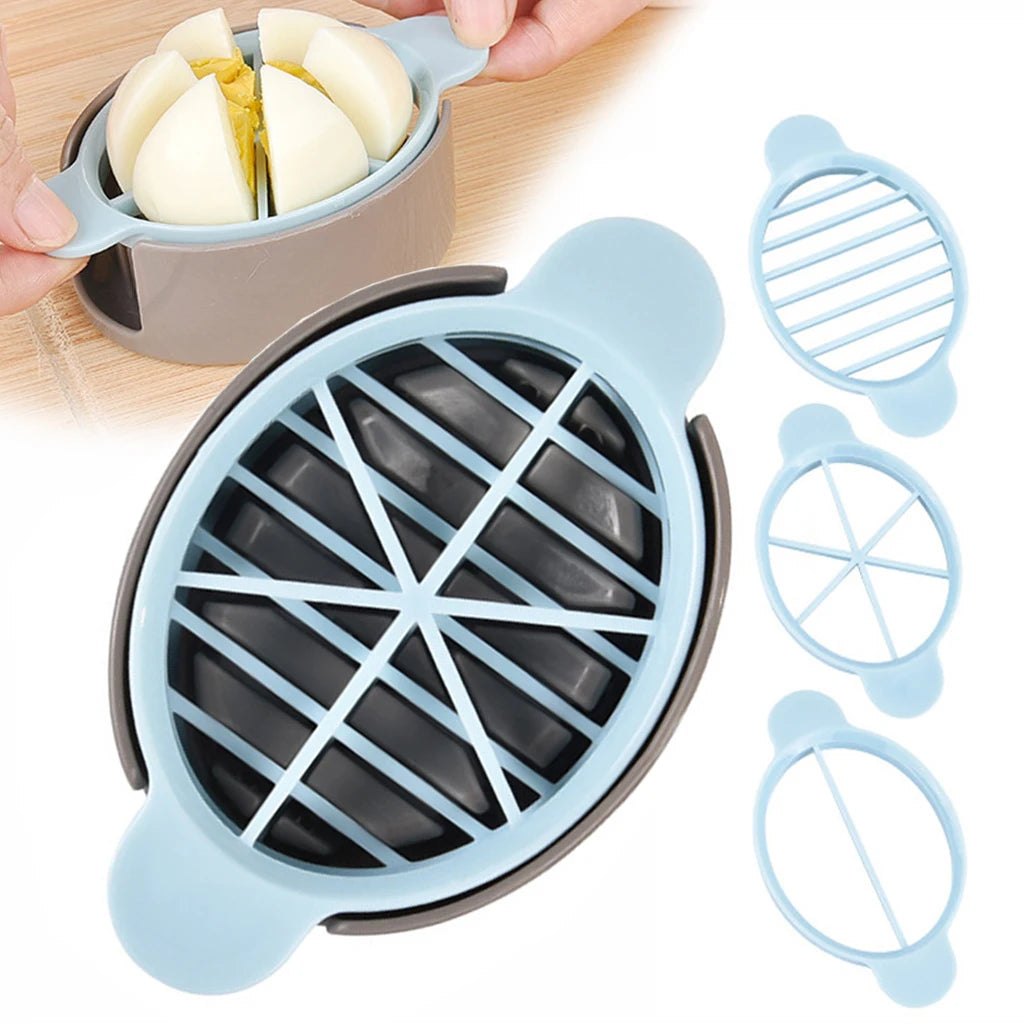 3-in-1 Egg Slicer Cutter & Flower Mold – Kitchen Gadget Egg Slicer Tool Oasis Select