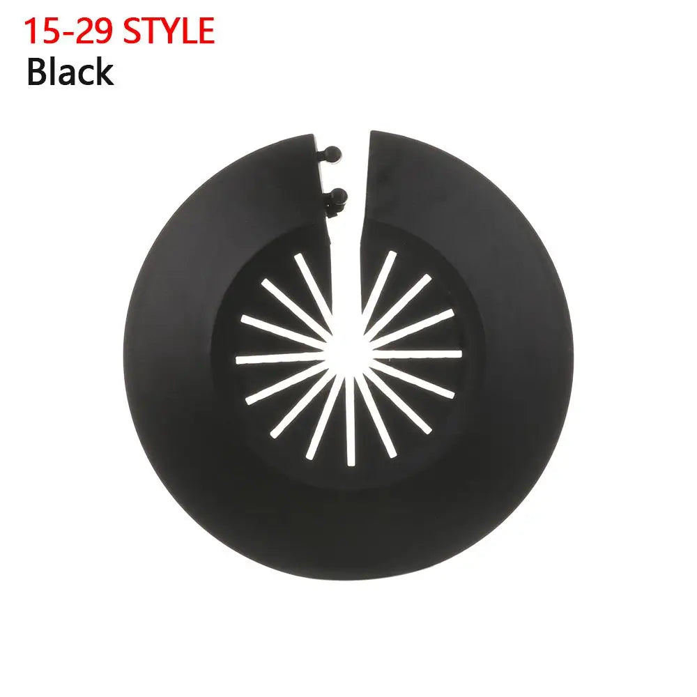 Water Pipe Cover Pipe Collar Decorative Angle Valve Radiator Pipe Covers Pipe For Kitchen Wall Ducts Faucet Accessory Oasis Select Black 15-29 Style China Mainland