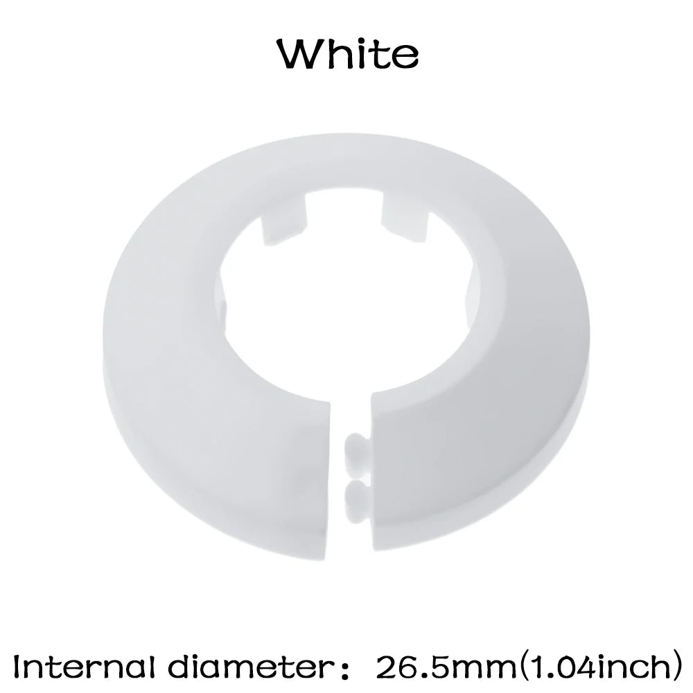 Water Pipe Cover Pipe Collar Decorative Angle Valve Radiator Pipe Covers Pipe For Kitchen Wall Ducts Faucet Accessory Oasis Select White 25 China Mainland