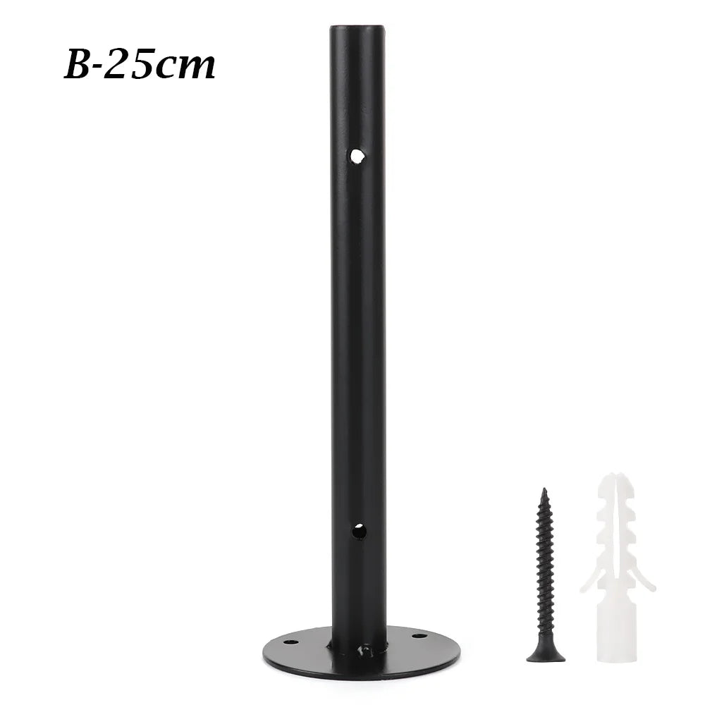 Durable Table Heavy Duty Shelf Bracket Wall Shelf Support Metal Wall Mount Shelf Storage Rack Bench Board Furniture Hardware Oasis Select B-25cm