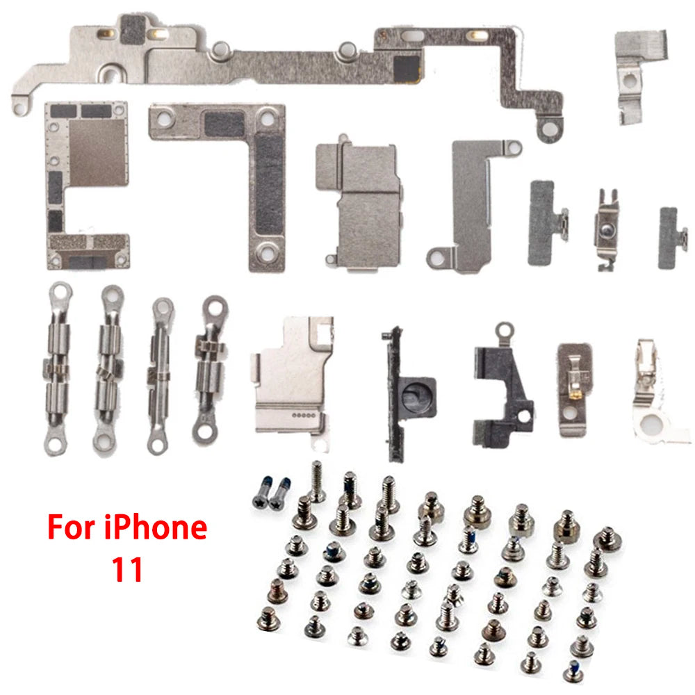 iPhone 6–11 Pro Max Inner Metal Bracket Shield Plate & Screws Set