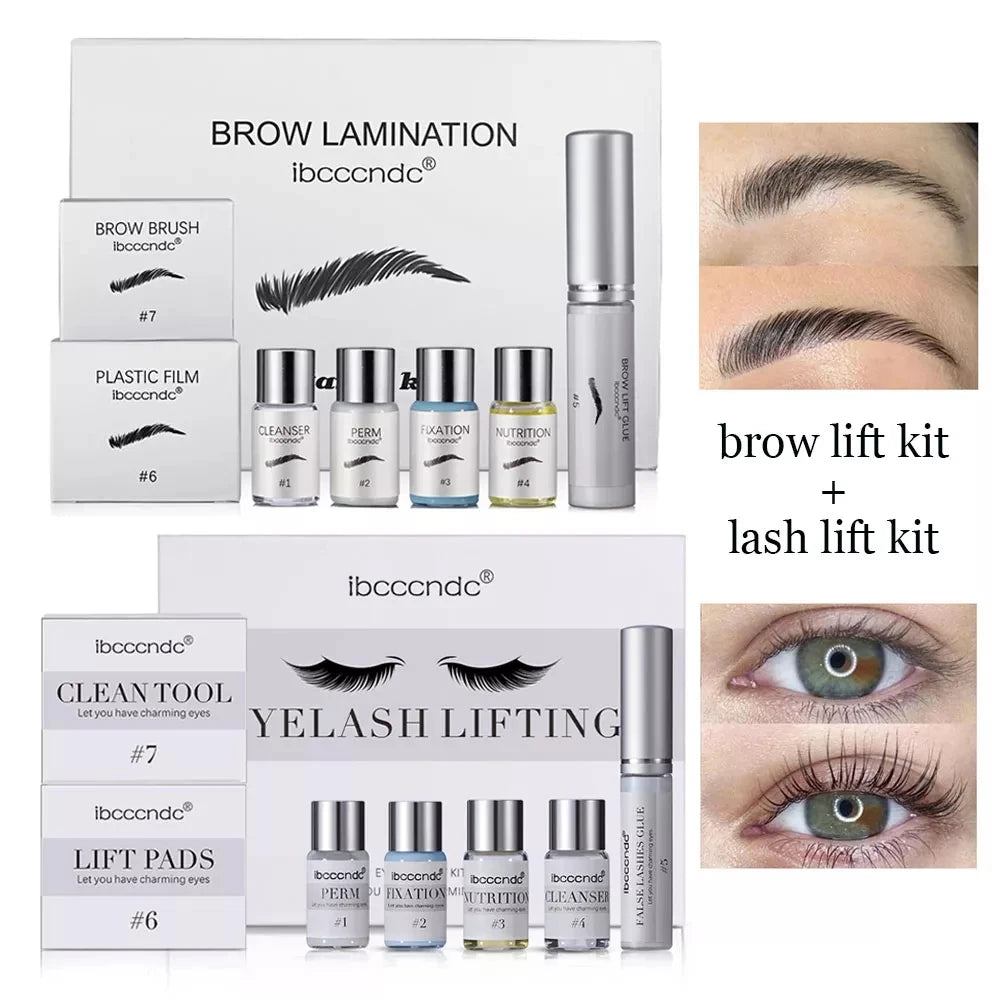 Professional Lash And Brow Lamination Kit Supplies With Brush Eyebrow Lifting Perming Cream Brow Wrap Semi Permanent Keratina Oasis Select