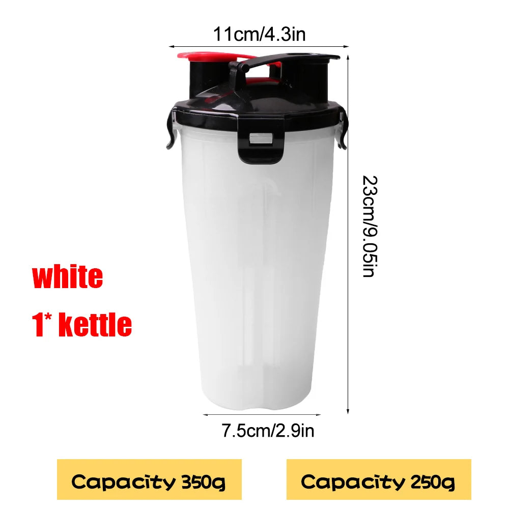 2-in-1 Portable Pet Water & Food Container with Folding Bowl Pet Travel Feeder Oasis Select VIOLET/紫罗兰