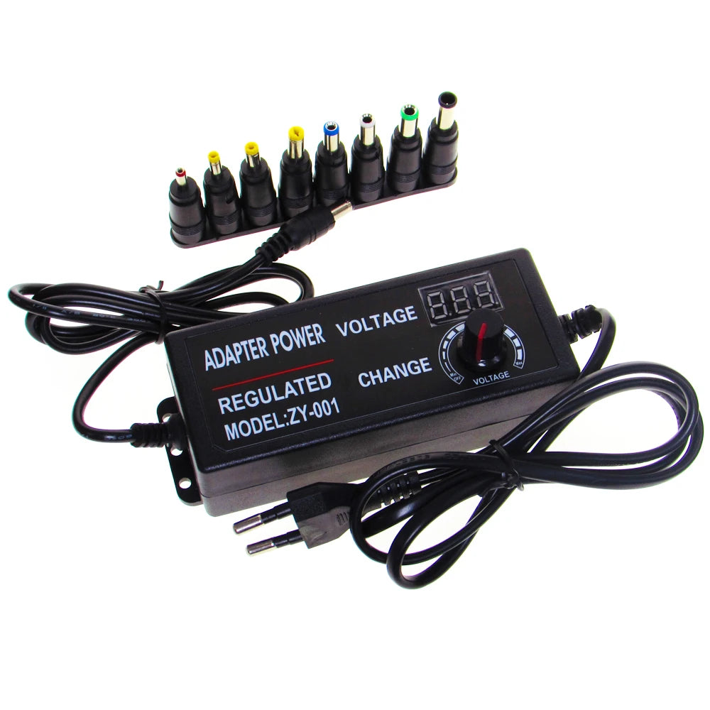 Universal Charger Power Adapter Supply 5V 12V 24V AC DC Transformers 220V To 12V 5V 24V Power Supply Adjustable 5 12 24 V Volt Oasis Select