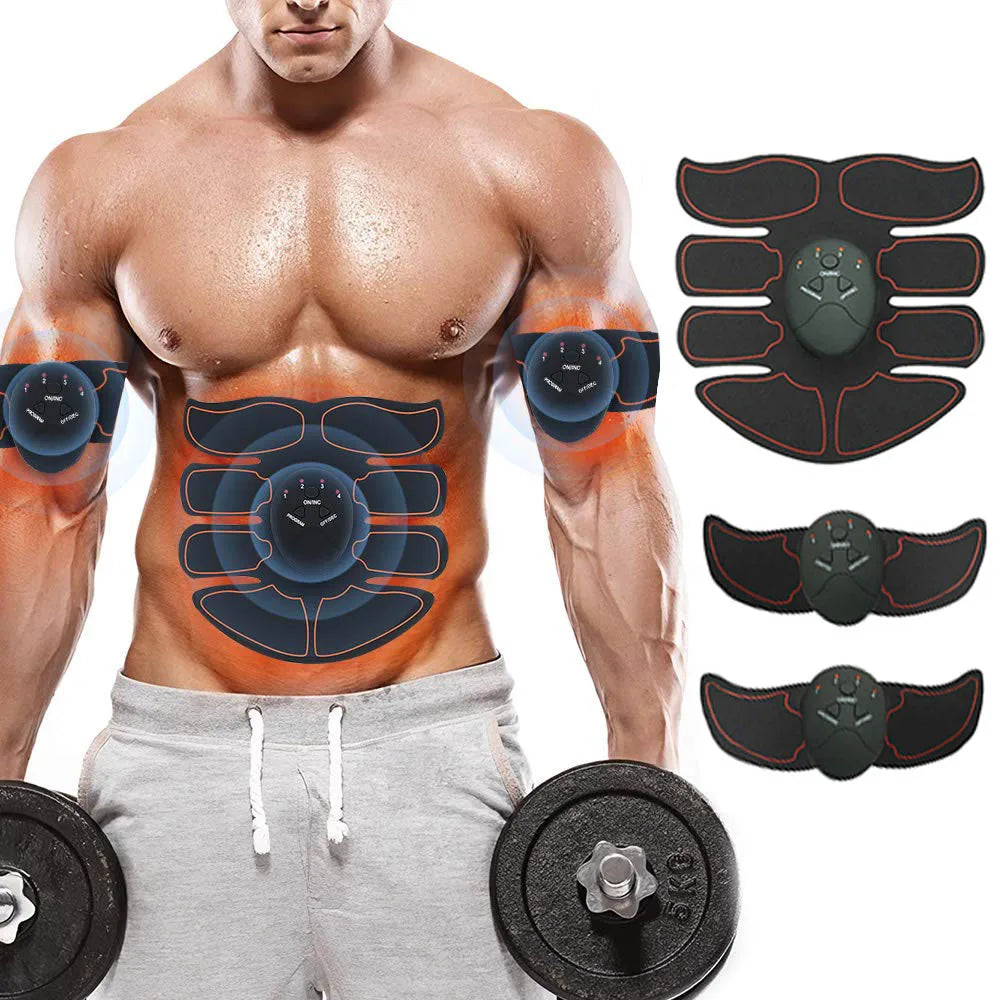 Muscle Stimulator Hips Muscle Trainer Abs EMS Wireless Smart Abdominal Muscle Toner Home Gym Workout Machine For Men Women Oasis Select