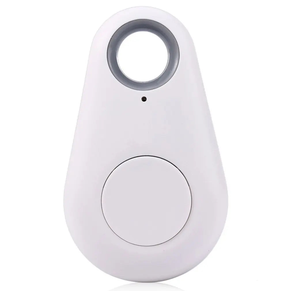 Mini Fashion Smart Dog Pets Bluetooth 4.0 GPS Tracker Anti-lost Alarm Tag Wireless Child Bag Wallet Key Finder Locator Oasis Select white with battery