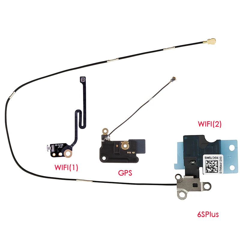 WiFi Antenna Flex Cable & GPS Cover for iPhone 6 7 8 X