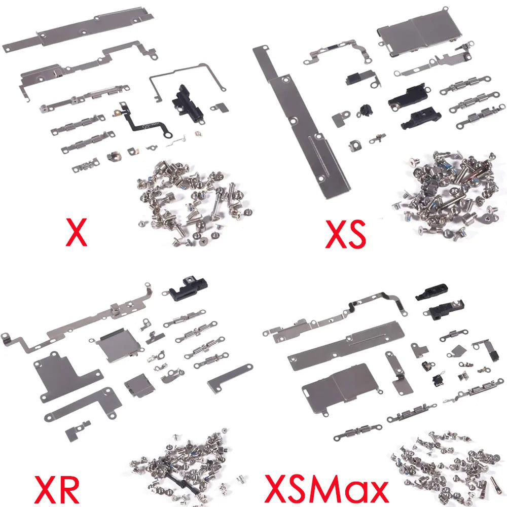 iPhone 6–11 Pro Max Inner Metal Bracket Shield Plate & Screws Set
