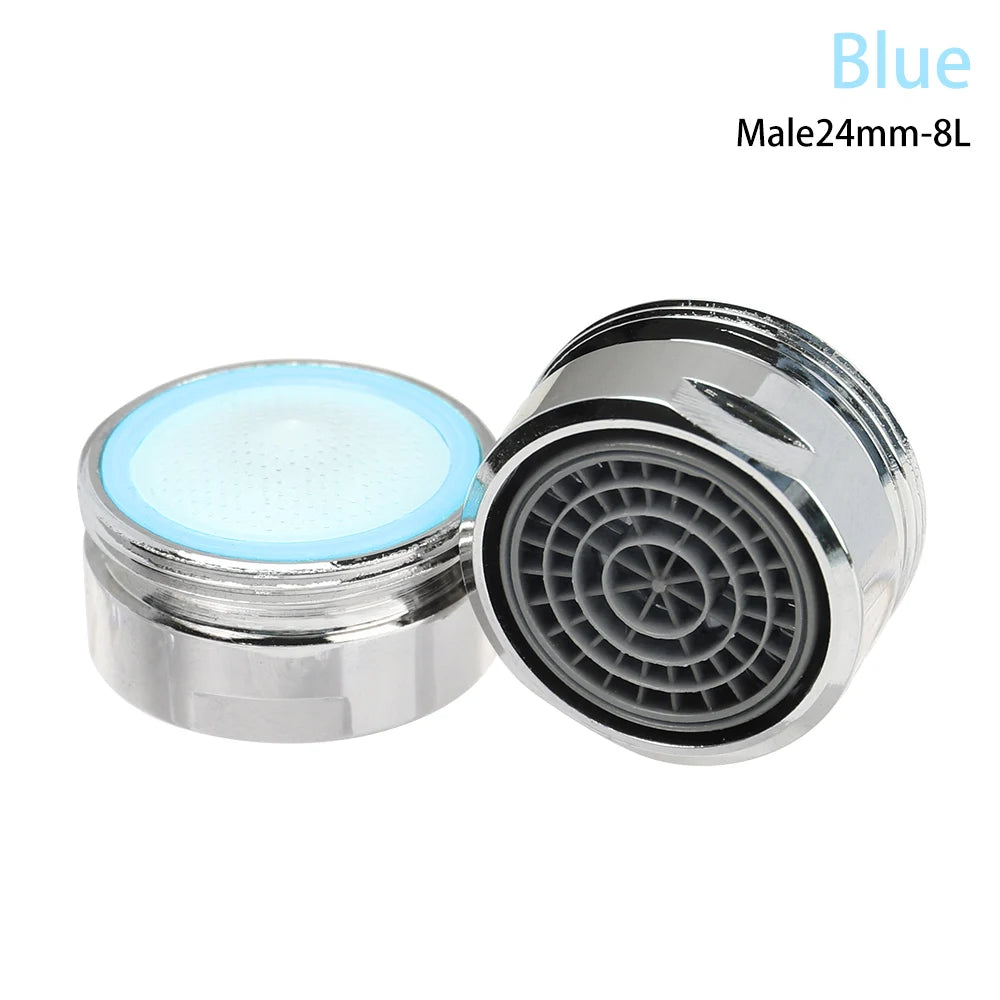 Flexible 360 Degree Water Saving Faucet Nozzle Sprayer Tap Aerator Outlet Swivel Tap Head Sink Mixer Kitchen Supplies Oasis Select Male24mm-8L