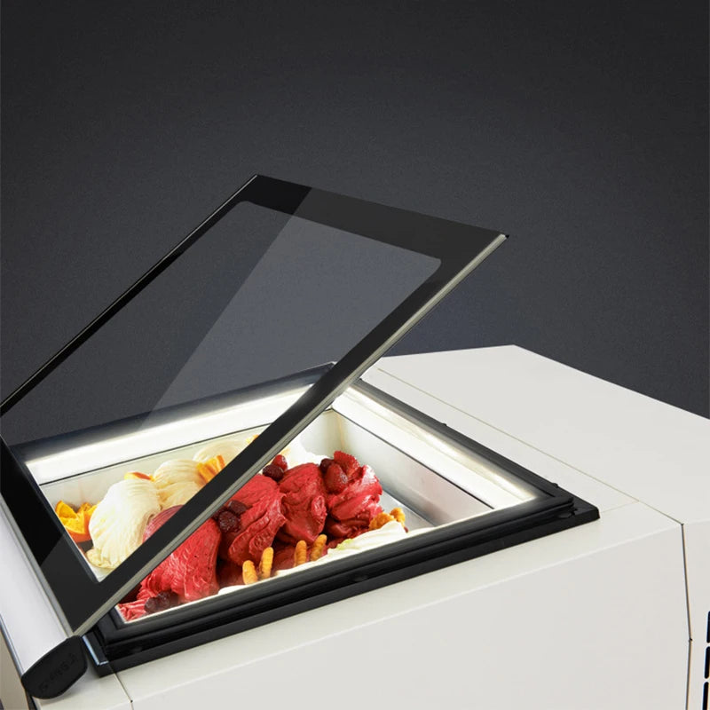 Desktop 3-Tray Ice Cream Display Freezer | SMART-03