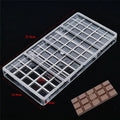 3D Chocolate Bar Molds Polycarbonate Tray for Plastic Moldes Para Solid Chocolate Moulds Form Bakery Baking Mold Pastry Tools Oasis Select lattice