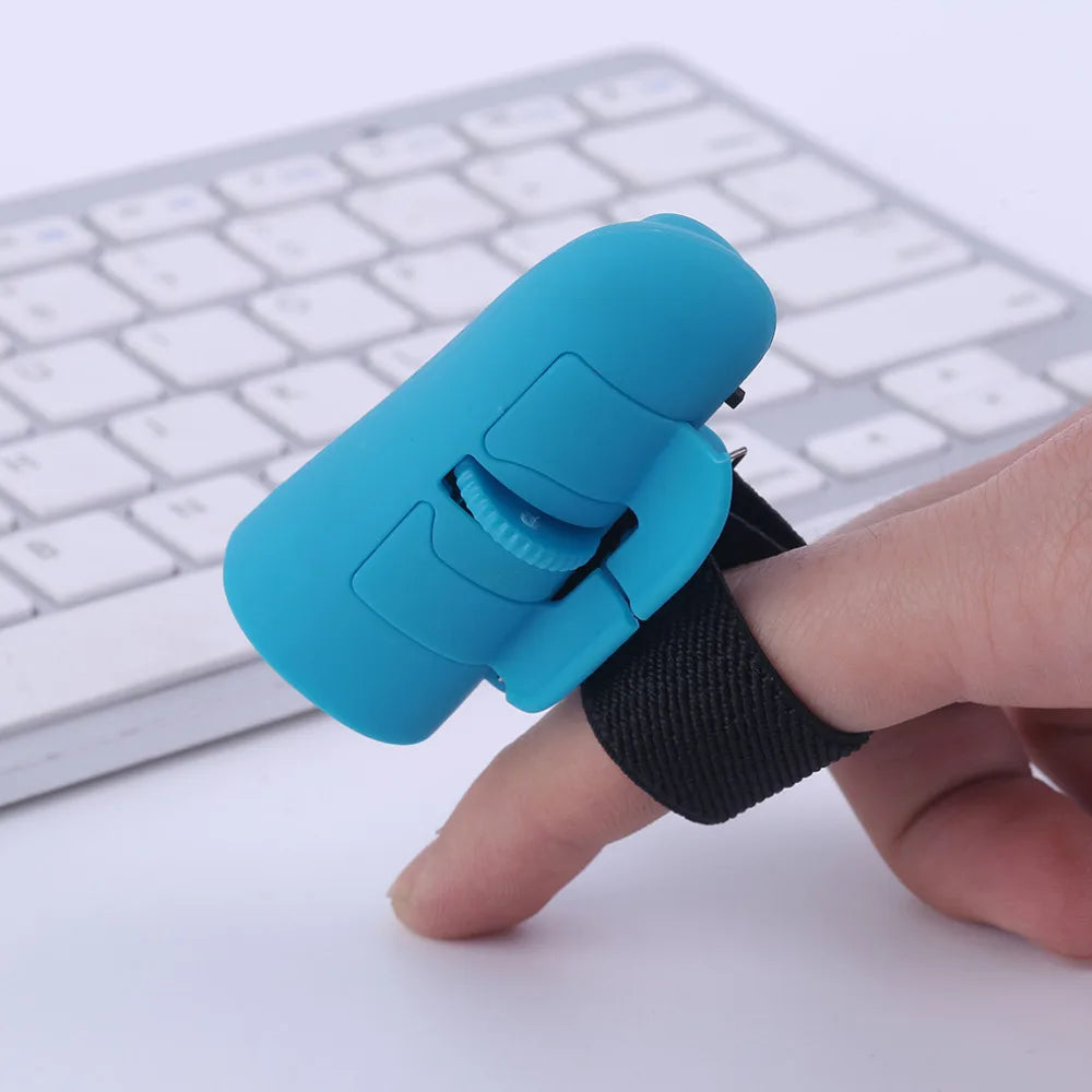 Universal 2.4GHz USB Wireless Finger Rings Optical Mini Mouse 1600Dpi For Notebook Laptop Tablet Desktop PC Mouse Oasis Select