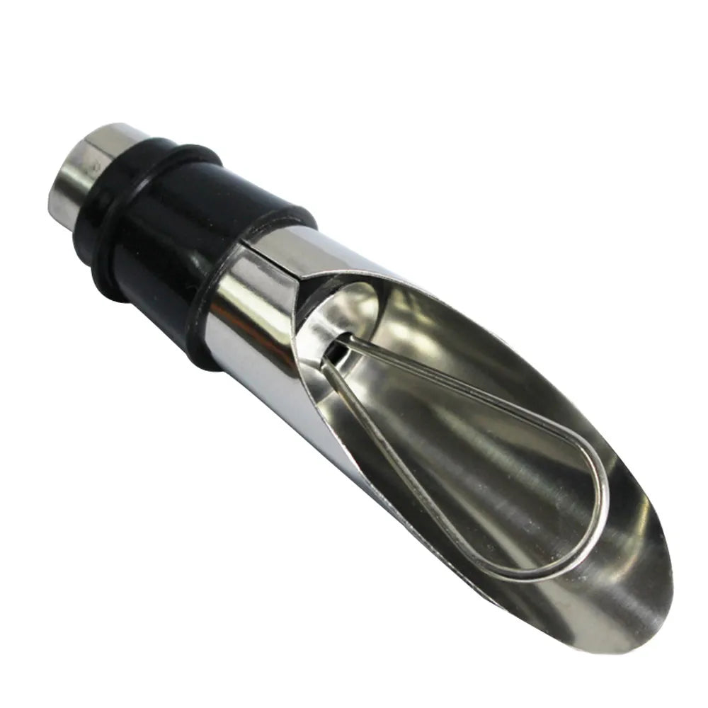 4Pcs 2 In 1 Splendid Wine Stopper Red Wine Pouring Tool Stainless Steel Wine Bottle Stoppers Funnel Pourer Wine Bottle Pourer Oasis Select
