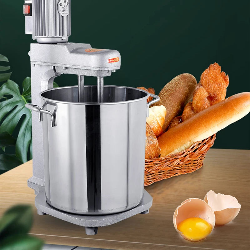 LZHZXY JD-15 15L Commercial Stand Mixer 200W | Stainless Steel