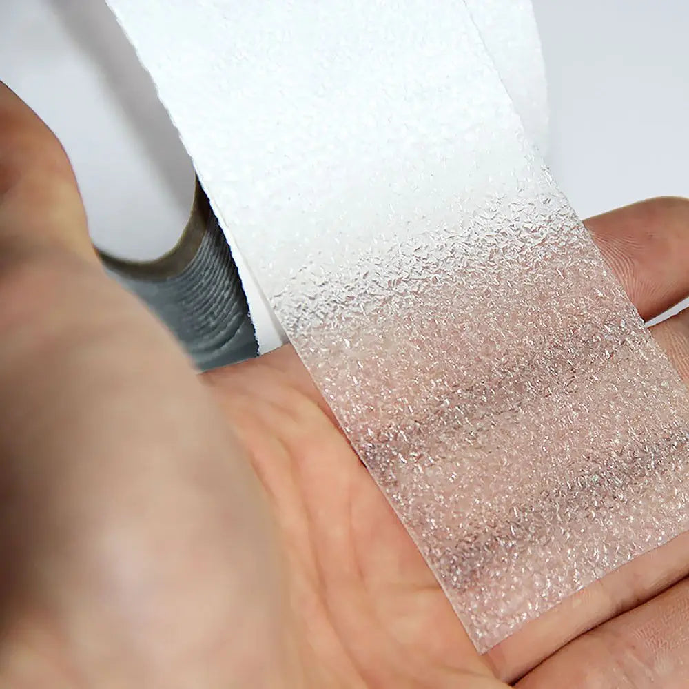 5m Floor Stairs Non Slip Tapes Indoor/Outdoor Bathroom Anti-Slip Strong Adhesive Stickers For Safety Traction Tape Stairs Floor Oasis Select Transparent 25mm x 500cm