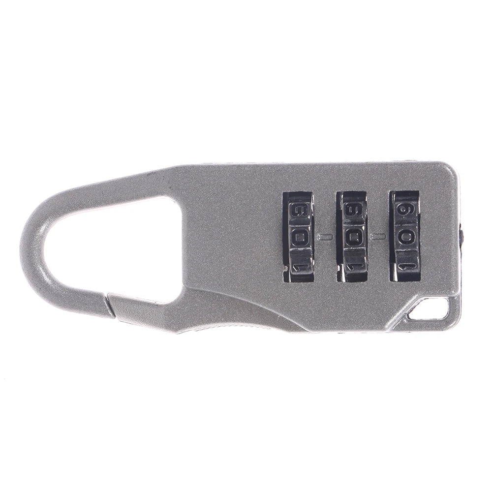 2023 Mini 3 Digit Dial Resettable Combination Travel Luggage Suitcase Lock Padlock Backpack password lock contraseña Oasis Select