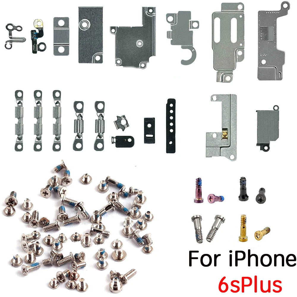iPhone 6–11 Pro Max Inner Metal Bracket Shield Plate & Screws Set