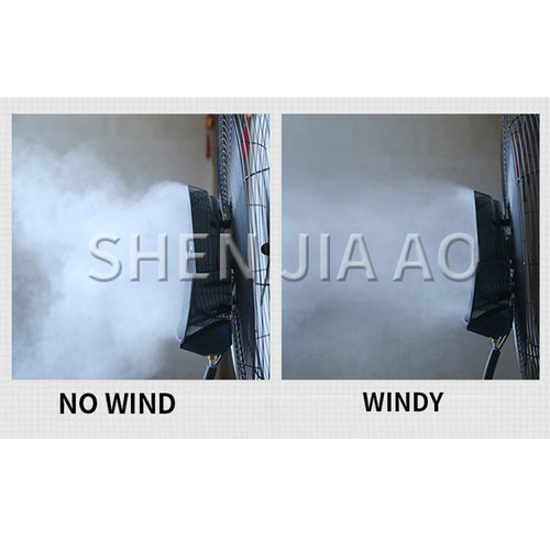 26" Industrial Water Mist Fan 260W | Remote Control, 220V Industrial Mist Fan Oasis Select 220V 26 inches US