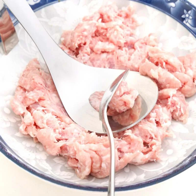 Non-Stick Meatball Maker Kitchen Meatball Maker Stainless Steel Meat Tools Non-Stick DIY Fish Meat Meatballs Spoon Mold Tools Oasis Select
