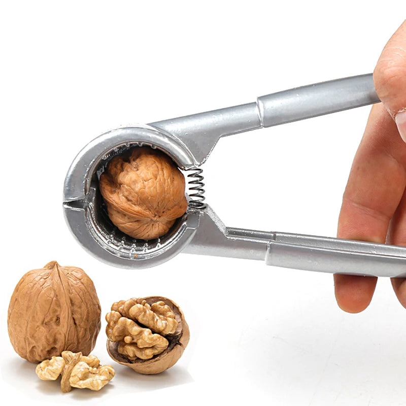 Zinc Alloy Nutcracker Sheller Crack Almond Walnut Pecan Hazelnut Filbert Nut Kitchen Nut Sheller Clip Tool Clamp Plier Cracker Oasis Select