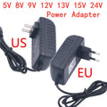AC DC 5V 6V 8V 9V 10V 12V 13V 15V Switching Power Supply 1A 2A 3A Transformers 220V To 12V Laboratory Power Adapter 5 12 V SMPS Oasis Select US Plug 14V 1A