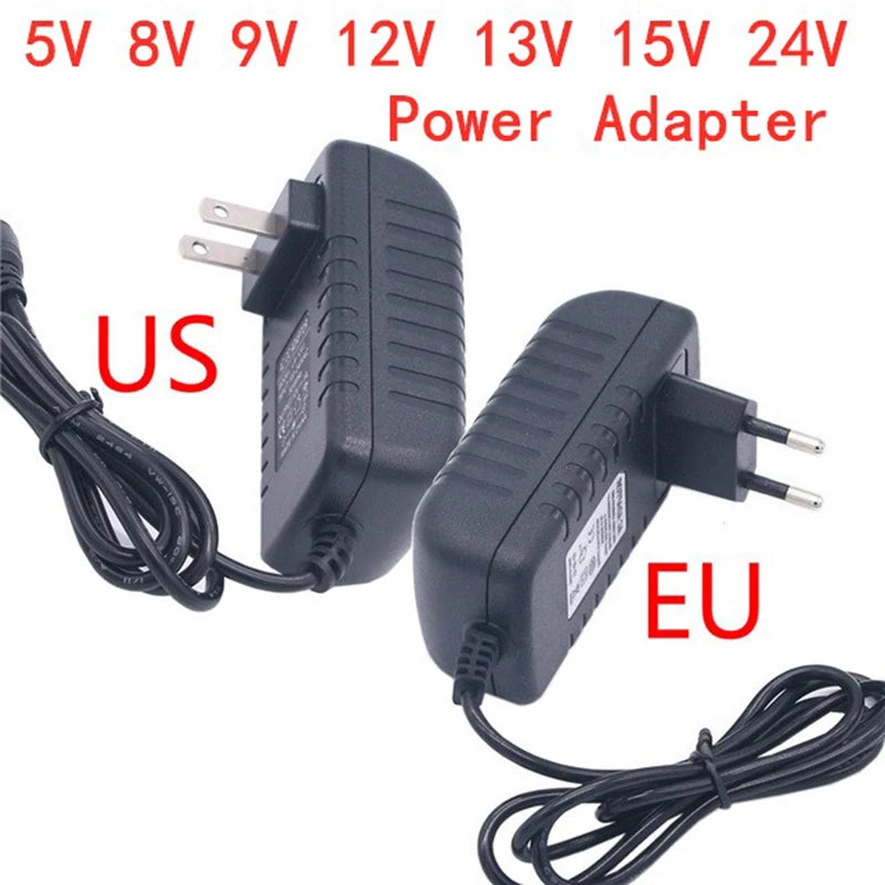 AC DC 5V 6V 8V 9V 10V 12V 13V 15V Switching Power Supply 1A 2A 3A Transformers 220V To 12V Laboratory Power Adapter 5 12 V SMPS Oasis Select US Plug 14V 1A