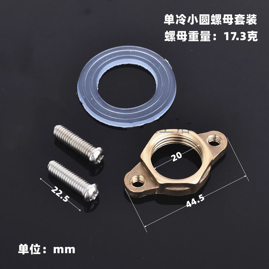 Brass C Type Tap Faucet Anti-loosing Nut Cap Fixing Fitting Kit Wash Basin Tool Fastening Circlip Washer Parts Kitchen Fixture Oasis Select G