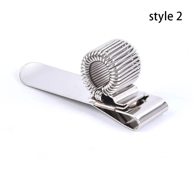 Metal Spring Pen Holder Pocket Clip – 1/2/3 Holes