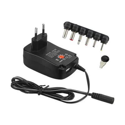 AC DC 220V To 12V Transformers USB Unviersal Power Supply 3V 5V 6V 9V 12V Adjustable Power Adapter Supply 3- 12 V Volt 30W Cable Oasis Select