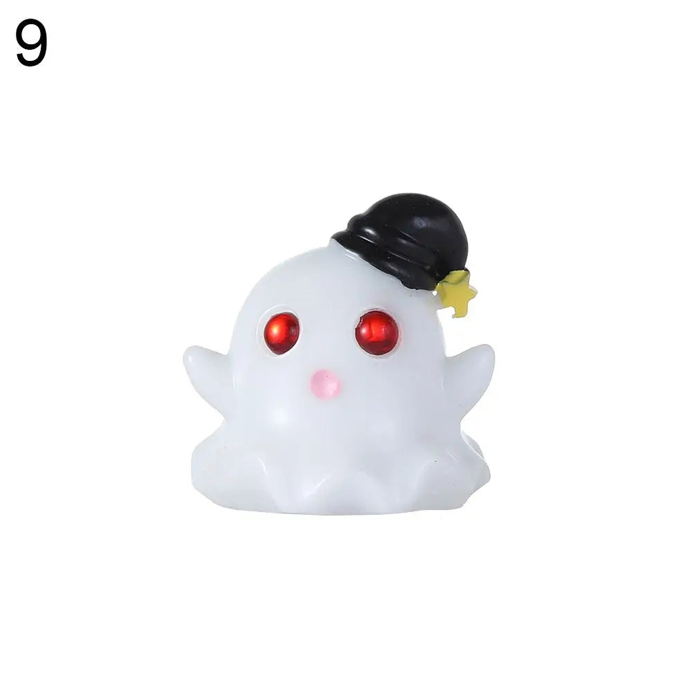 Halloween Pumpkin Ghost Vampire Micro Landscape Landscape Resin Craft Mini Fairy Garden Ornaments Home Decor Oasis Select 9