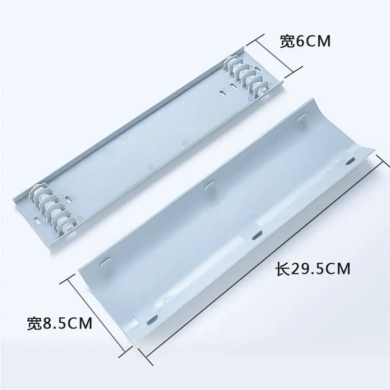 30cm Insulation Raceway Wiring Ducts Self-adhesive wall Cable Cover Ties Fixer Fastener Holder Safety organizer Storage clip Oasis Select