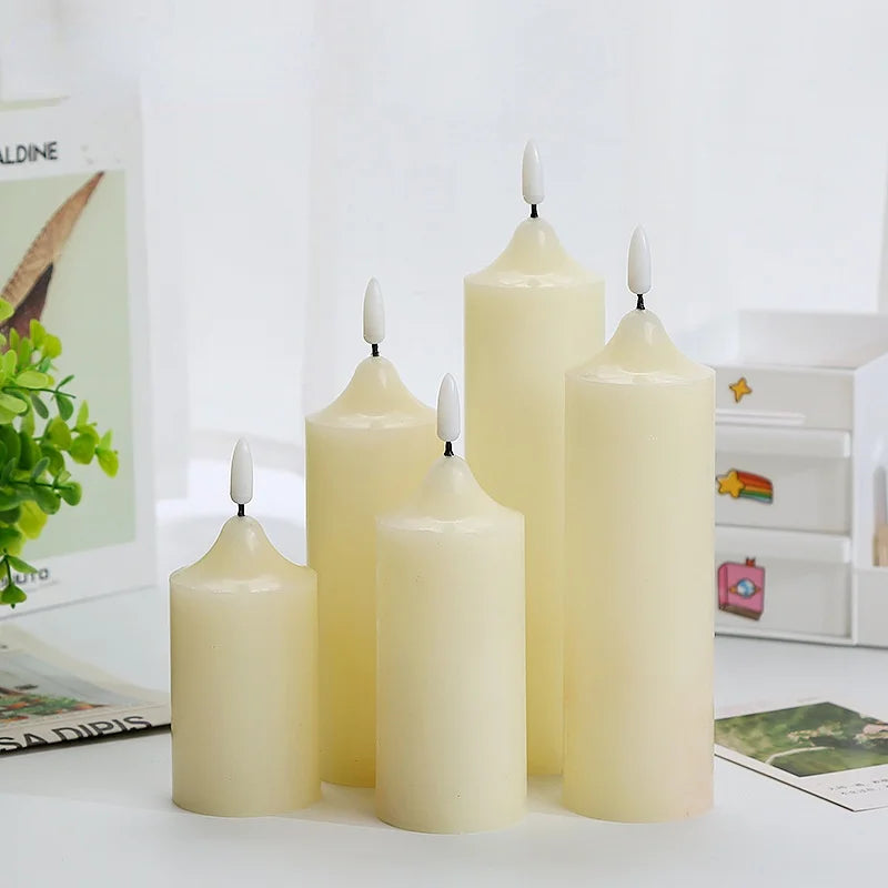 LED electronic candle lights Christmas decorations church wedding window shop scene layout new decorations Oasis Select