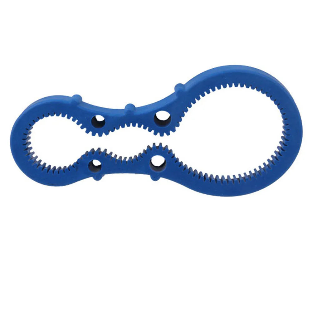 Creative Jar Opener Multi Purpose Jar Lids Bottle Cap Grip Rubber Opener Tool for Soda Bottles Condiments Canned Goods Bar Tools Oasis Select Blue CHINA