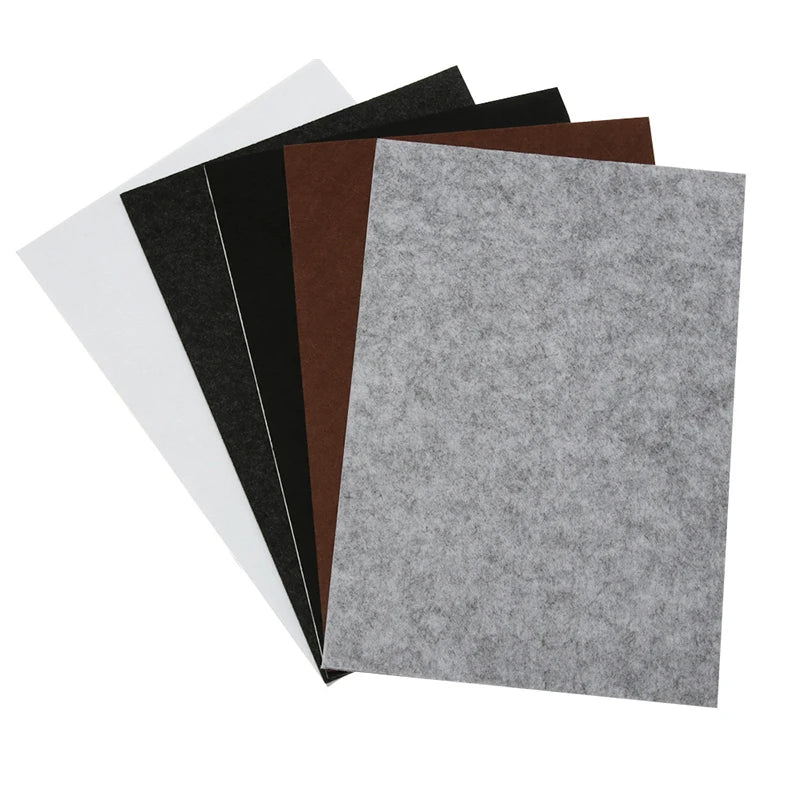 3/5mm 21*30cm Self Adhesive Furniture Leg Felt Pads Anti Slip Chair Table Mats Anti Scratch Floor Protection DIY Cutting Oasis Select